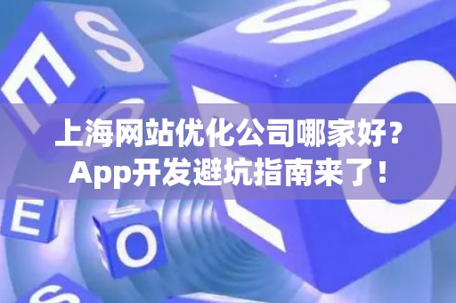 上海网站优化公司哪家好？App开发避坑指南来了！
