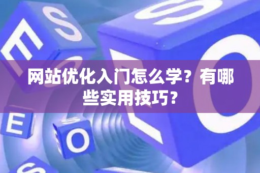 网站优化入门怎么学？有哪些实用技巧？